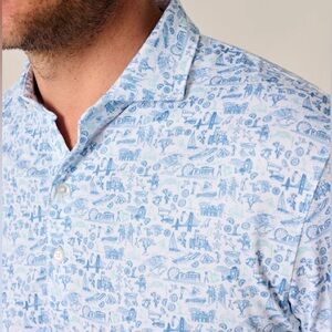 Johnnie-O Performance Jersey Polo - 20 Years of JO Print